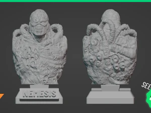 NEMESIS ULTRA DETAYLI DESTEKSİZ G&Ouml;Ğ&Uuml;S 3D MODELİ 3D Baskı Modeli