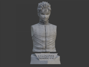 NARUTO ULTRA-DETAILED SUPPORT-FREE BUST 3D MODEL Model Cetak 3D