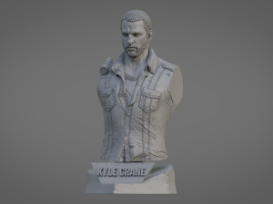 KAYLE CRANE ULTRA-DETAILED SUPPORT-FREE BUST 3D MODEL 3D Принт Модель