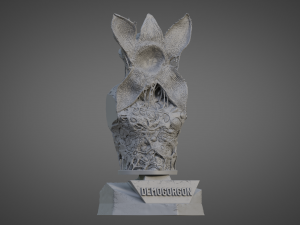 DEMOGORGON ULTRA-DETAILED SUPPORT-FREE BUST 3D MODEL 3D-printmodel