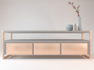 TV stand 3D Model