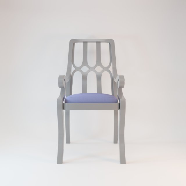 Chair 3D Model .c4d .max .obj .3ds .fbx .stl .blend