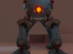 Робот-марсіанин 3D Модель