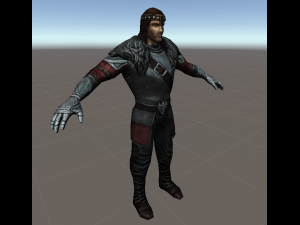 Barbarian Hero Modello 3D