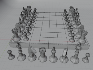 Chess 3D 모델