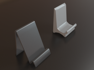 Desktop phone stand 3D प्रिंट मॉडल