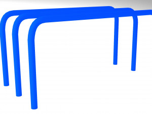 Triple bars Modelo 3D