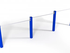 Barre orizzontali Modello 3D