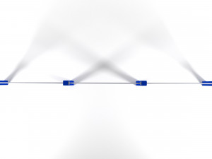 Horizontal bars 3D 모델