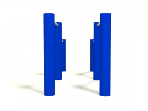 Cylindrical rods 3D Model