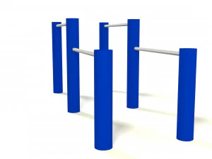 Cylindrical rods 3D Model