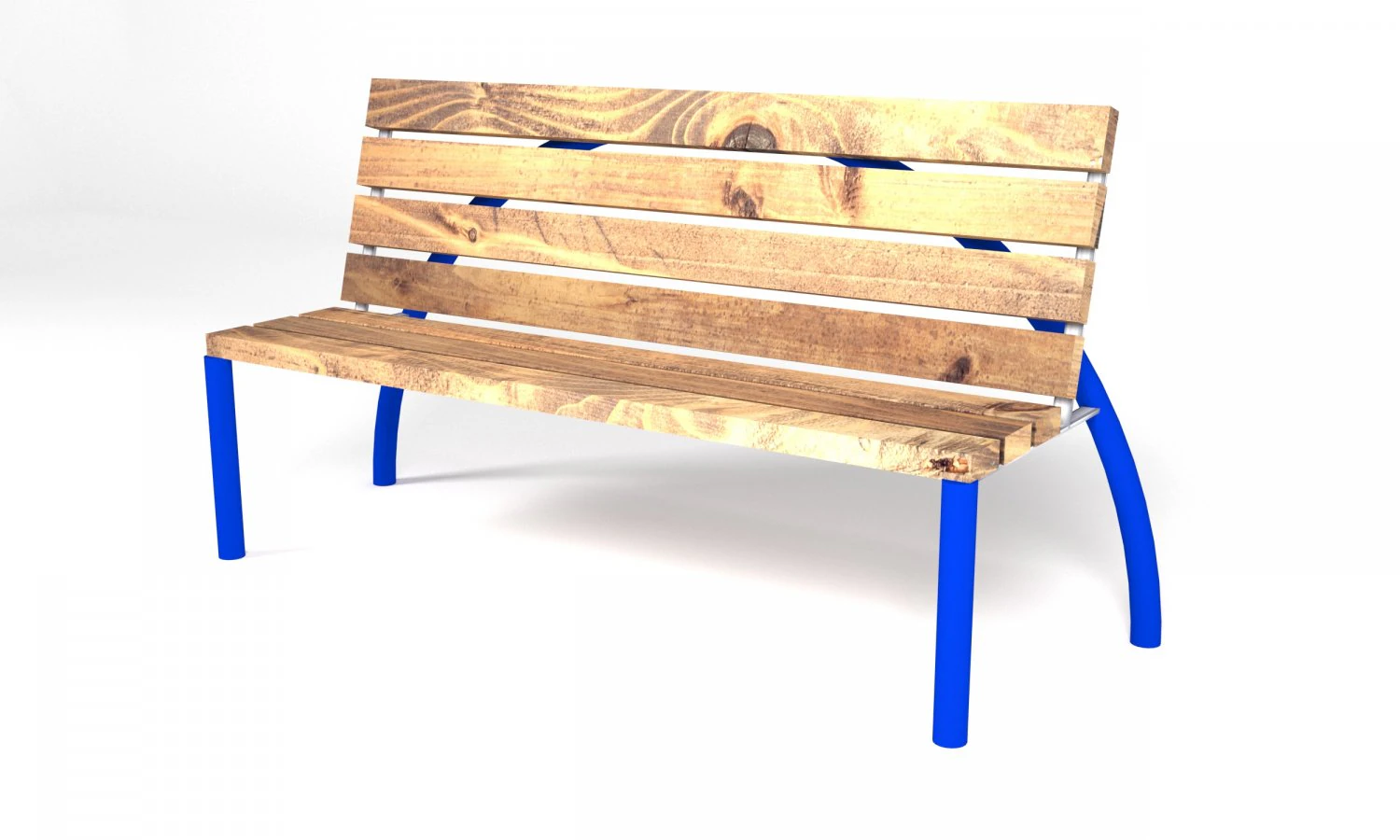 Bench 3D Model .c4d .max .obj .3ds .fbx .stl .blend 