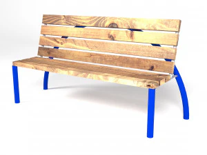 ベンチ 3Dモデル