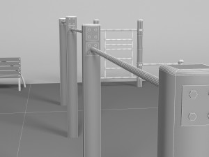 Sports ground Modello 3D