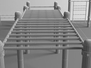 Sports ground Modello 3D