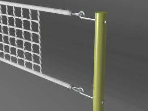 Volleyball net 3D Model