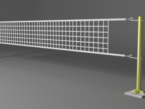 Volleyball net 3D Model