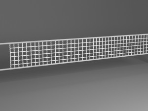 Volleyball net 3D Model