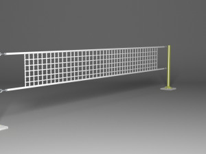Volleyball net 3D Model