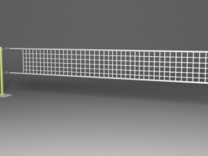 Volleyball net 3D Model