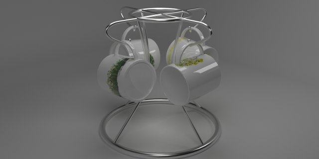 Mugs Model 3D .c4d .max .obj .3ds .fbx .stl .blend 