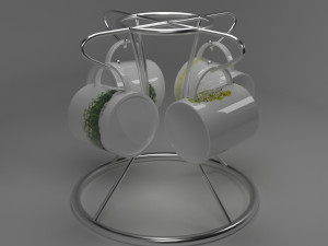 Mugs 3D 模型