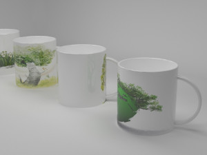 Mugs Model 3D