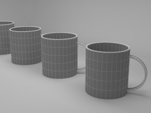 Mugs Model 3D