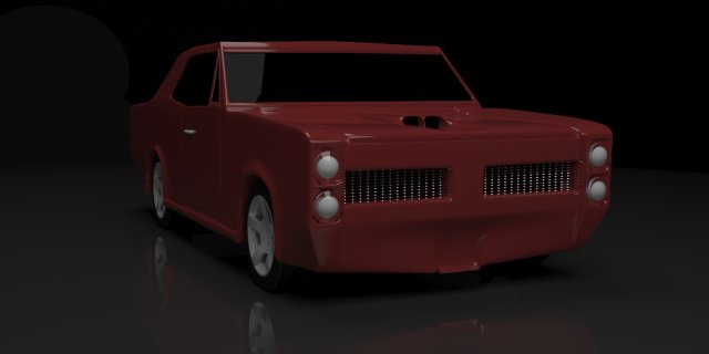 Pontiac GTO 3D 模型 .c4d .max .obj .3ds .fbx .stl .blend 