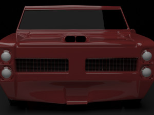 Pontiac GTO 3D 模型