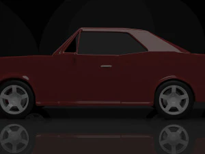 Pontiac GTO 3D Model