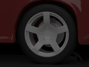 Pontiac GTO 3D Model