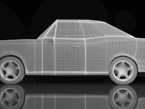 Pontiac GTO 3D Model