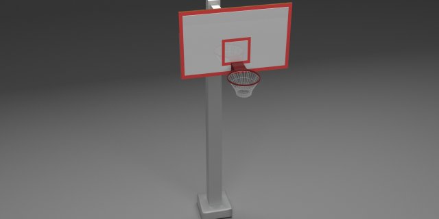 Basketball Ring 3Dモデル .c4d .max .obj .3ds .fbx .stl .blend