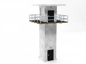 Torre Militar Modelo 3D