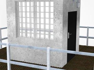 Military Tower 3D Model