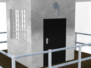 Military Tower 3D Model