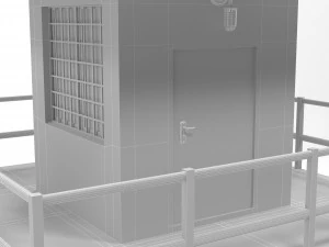 Military Tower 3D Model