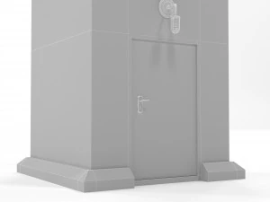 Military Tower 3D Model
