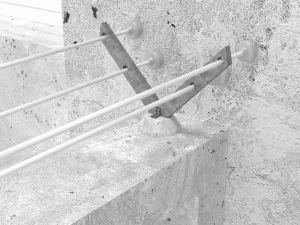Concrete fence 3D Model