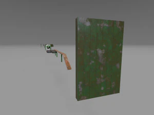 トレーニングレーン 3Dモデル