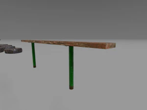 Training lane 3D Model