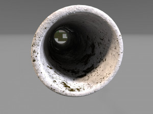 Training lane 3D Modell