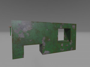 Training lane 3D Modell