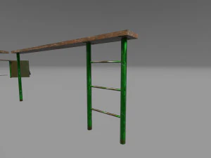 Training lane 3D Model