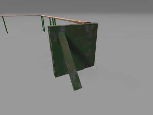 Training lane 3D Model