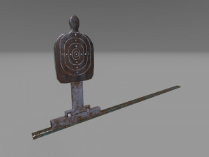 Training lane 3D Modell