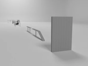 Training lane 3D Model
