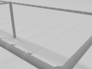 Training lane 3D Modell