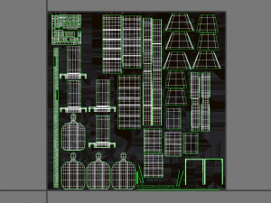 Training lane 3D Model
